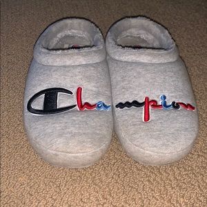 Champion slippers some what worn